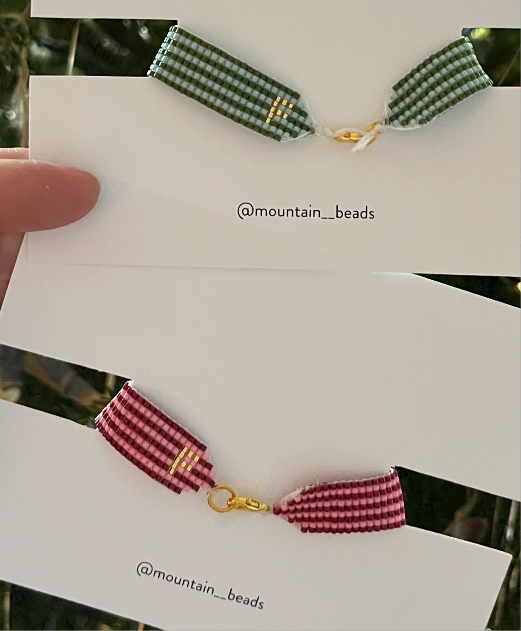 Red Stripe Bracelet
