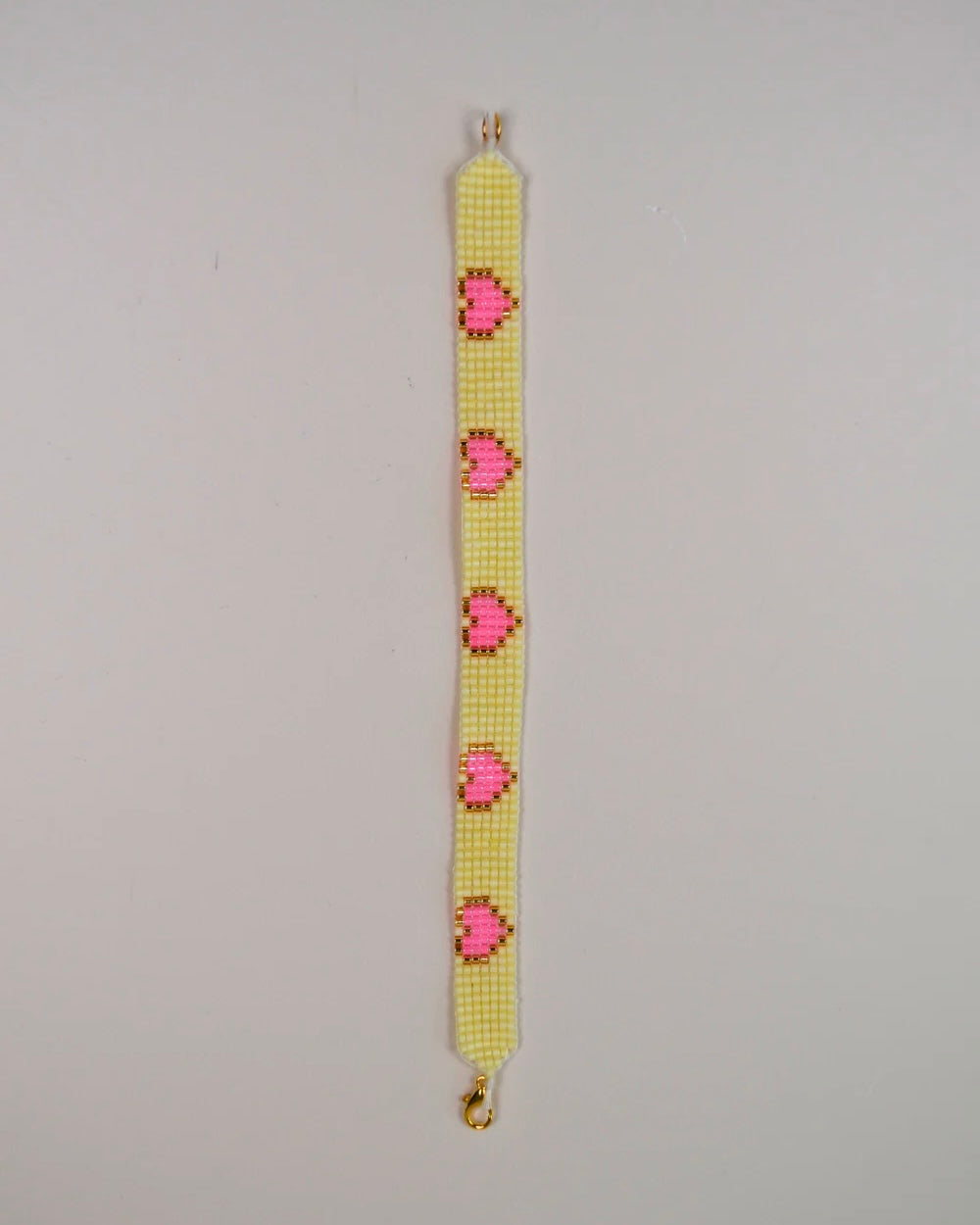 Yellow Heart Bracelet