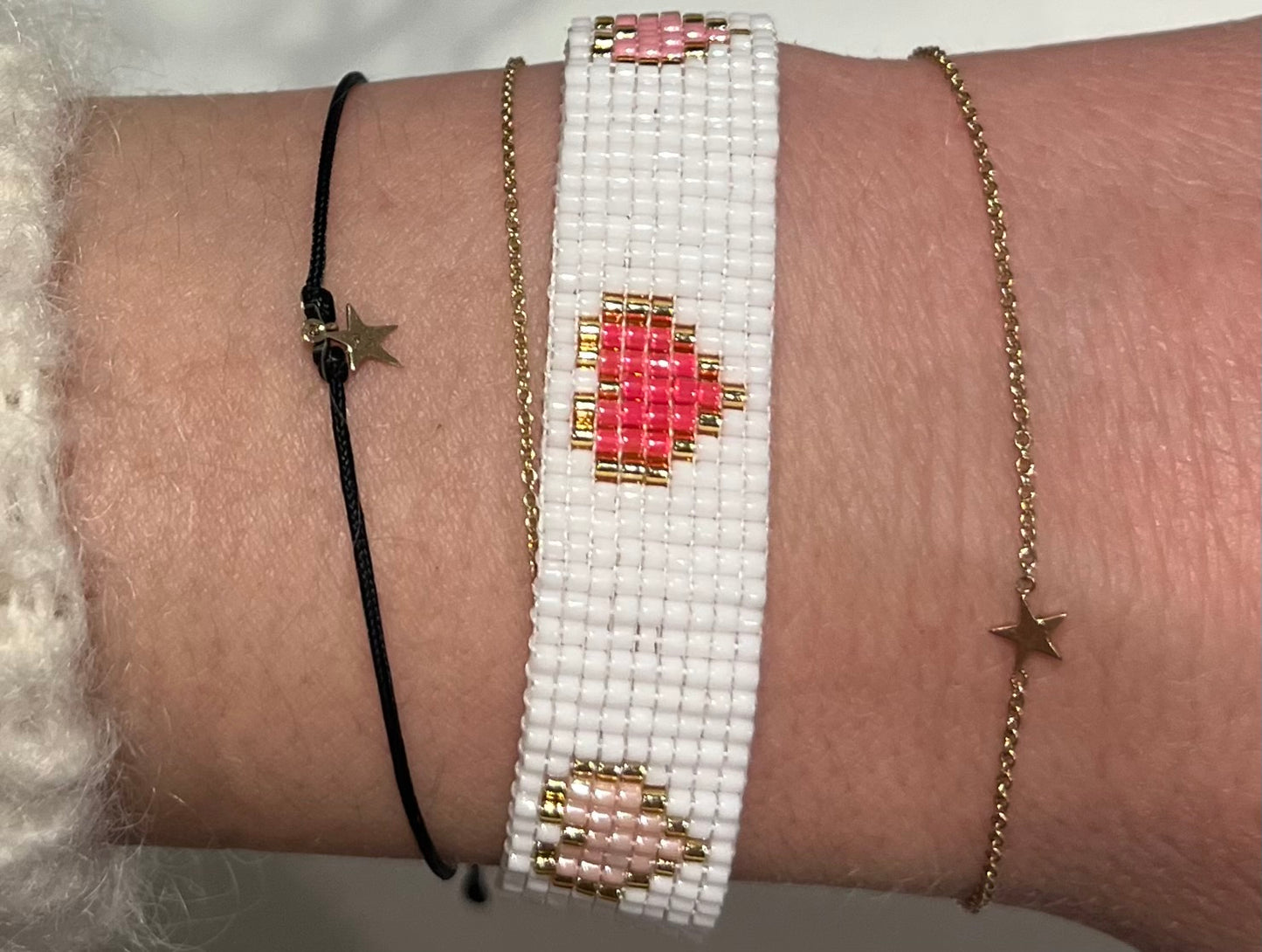 Pink Heart Bracelet