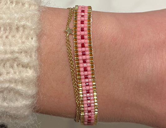 Pink Seedling Bracelet