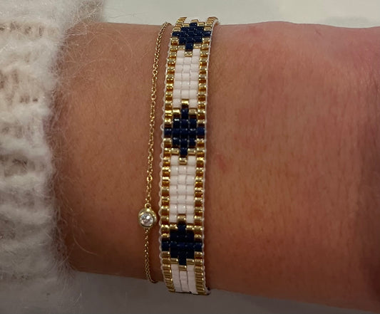 Navy Friendship Bracelet