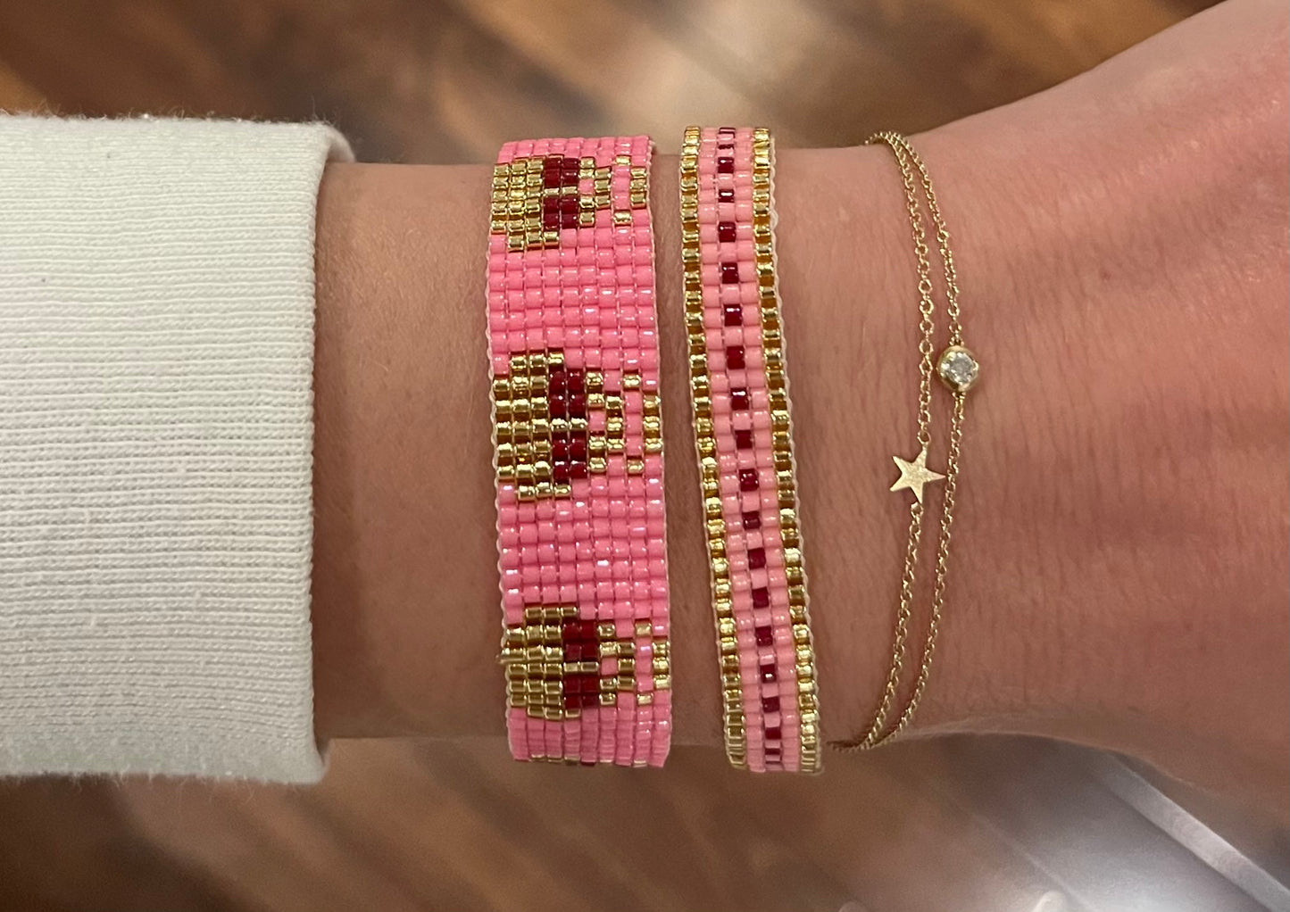 Pink Seedling Bracelet