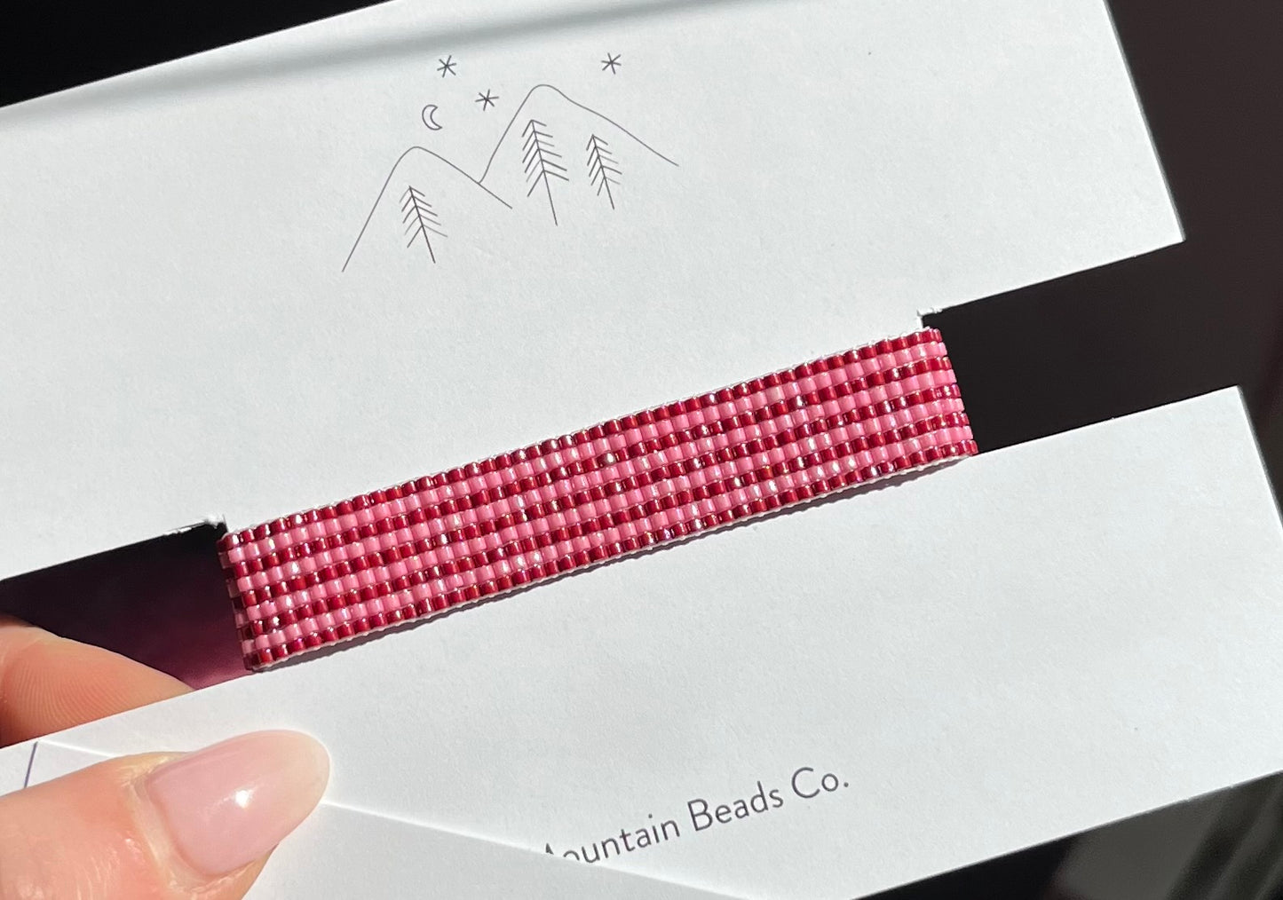 Red Stripe Bracelet