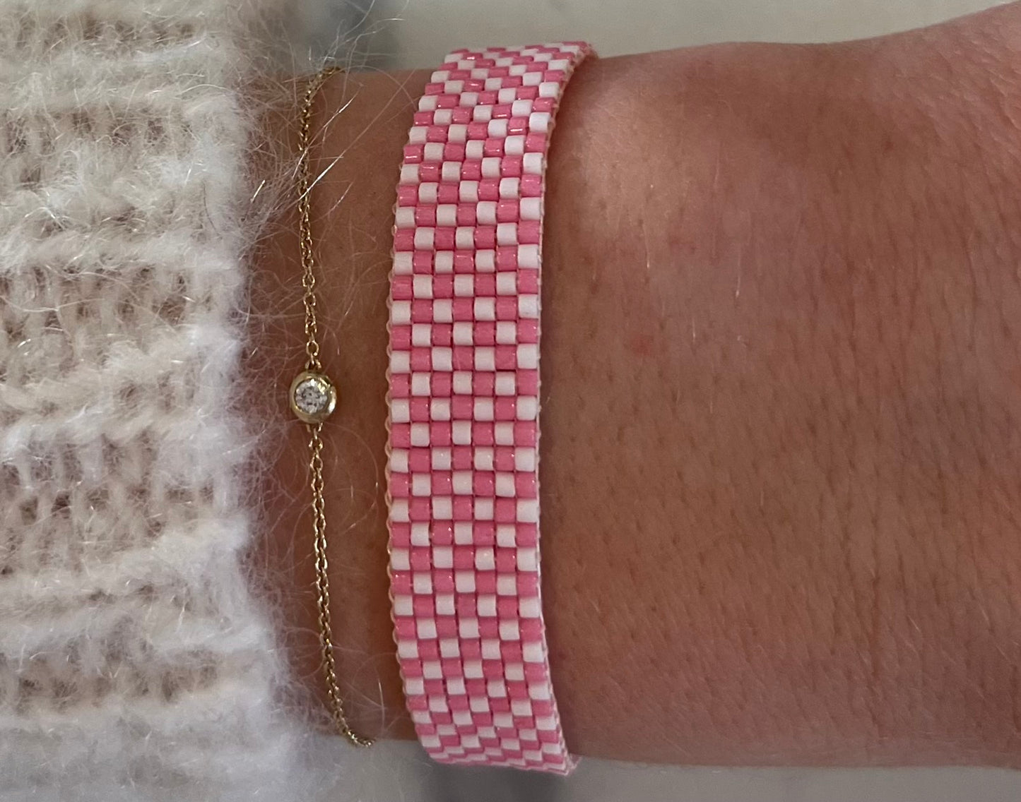 Bubblegum Dot Bracelet